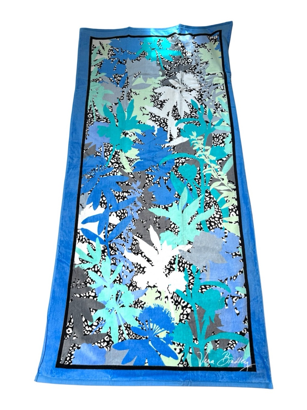 NWT Vera Bradley Camofloral Cheetah Beach Towel Retired Pattern
